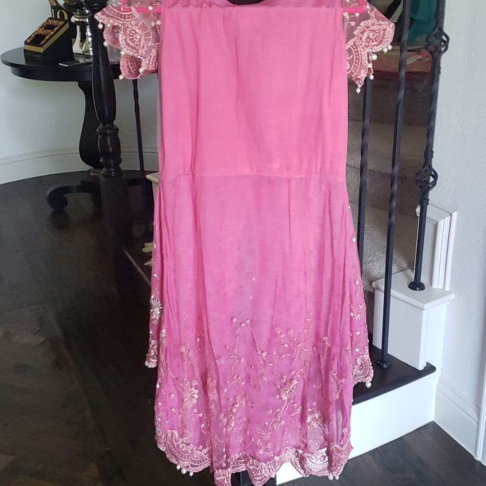 Designer Small Pakistani Indian Outfit - image 6